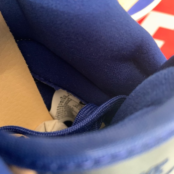 WOMENS Nike Dunk Low LX (BLUE SUEDE) — size 7W - Picture 5 of 9